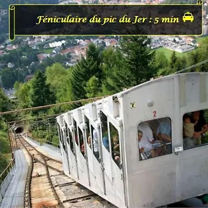 Le Trekking *studio 30m²*wifi*parking Prive*calme Appartement Lourdes